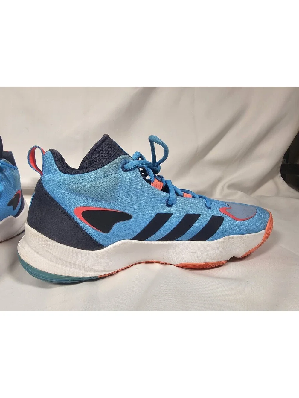 2021 Adidas Pro N3XT Basketball Shoes GY2876 Blue/Pink Men's Size 12 Sneakers